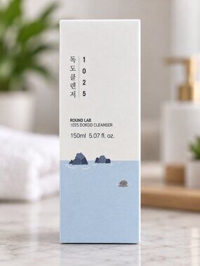 ROUND LAB 1025 Dokdo Cleanser, 5.07 Fl Oz
